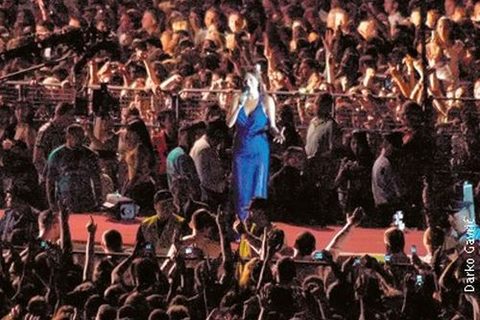 Banja Luka, koncert Cece Svetlane Raznatovic