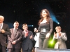 Ceca Svetlana Raznatovic peva tokom koncerta u Bijeljini, Republika Srpska