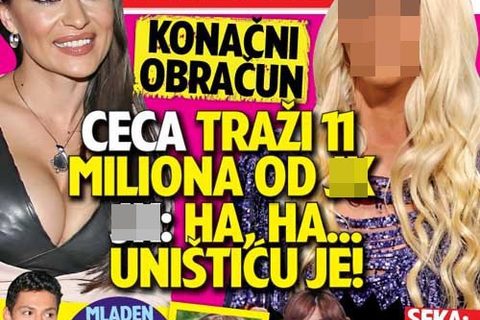 skandal ceca trazi 11 miliona od karleuse